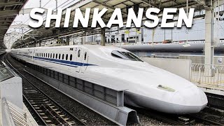 Shinkansen Bullet Train Experience  Tokyo to Kyoto Japan [upl. by Joellyn]