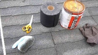 How to repair a leaky asphalt shingle roof [upl. by Ylrebmyk929]