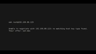 ssh unable to negotiate their offer sshrsa error 100 working solutions [upl. by Wilkens]