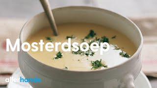 Mosterdsoep maken  Recept  Allerhande [upl. by Acinomad273]