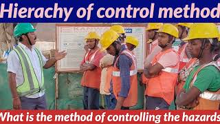 Hierarchy of control methodsafetymotivationaltraining [upl. by Aneret]