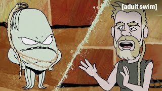 Early Cuyler Starts His Own Brand of Yoga  Squidbillies  adult swim [upl. by Yenatirb]