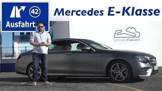 2016 MercedesBenz E 400 4MATIC W213  Fahrbericht der Probefahrt Test Review Ausfahrttv [upl. by Assenahs]