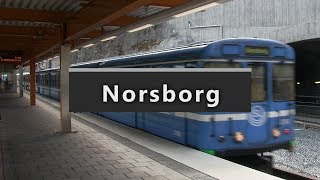 Norsborg tunnelbana [upl. by Eiram378]