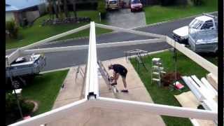 Gable Carport in Narangba by Adaptit [upl. by Ijan]