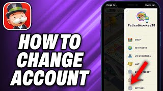 How To Change Account On Monopoly Go 2024  Quick Help [upl. by Labana914]