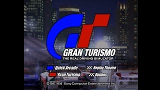 Playthrough PS1 Gran Turismo 1  Gran Turismo Mode [upl. by Soilissav]