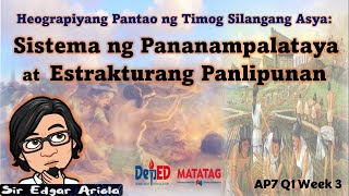 Heograpiyang Pantao ng Timog Silangang Asya Part 2 Quarter 1 Week 3 MATATAG Curriculum Based [upl. by Grimbald]