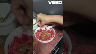 Quick beetroot salad healthy recipe [upl. by Undine]