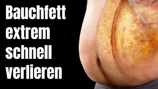 Wie man Bauchfett EXTREM schnell verbrennt – 5 wichtige Tipps [upl. by Alissa]