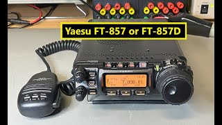 TA0369 Yaesu FT857 vs FT857D  D or non D Lets find out [upl. by Eleen]