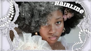 Lower Hairline  Long Baby Hairs  Paid Request [upl. by Misab]