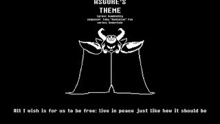 ⌈Original Lyrics⌋ Asgores Theme ⌈Undertale ⌋ [upl. by Eltsirk100]