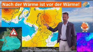 Nach der Wärme ist vor der Wärme Bodenfrostgefahr Aktuelle Hoch amp Wettervorhersage 2127092023 [upl. by Elspet]