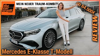 Mercedes EKlasse TModell 2024 Traum Kombi ab 64500€ Fahrbericht  Review  Test  Night Drive [upl. by Nelhsa]