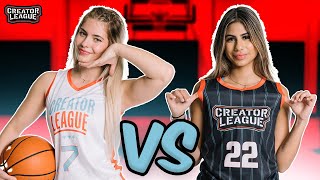 HANNAH WHITE vs ARIANA GONZALEZ PHYSICAL 1V1  CREATOR LEAGUE [upl. by Marijn285]