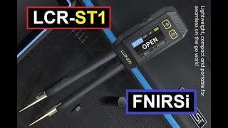 TA0424 FNIRSI LCR ST1LCR Bridge Tweezers  Hands On  Firmware Update [upl. by Talia]