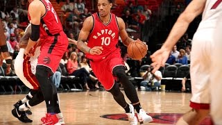 DeMar DeRozan Drops 40 Points in Miami  March 23 2017 [upl. by Seve640]