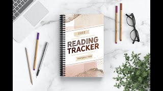 Novelly Yours Reading Tracker 2022  Full FlipThrough [upl. by Anha3]