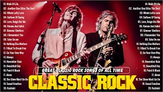 Classic Roc 70s 80s 90s Playlist  Top 100 Best Classic Rock Songs Of Ever [upl. by Bisset]