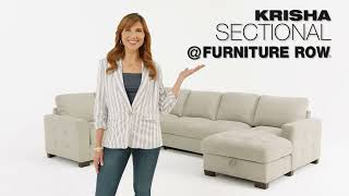 Bring Style and Comfort Into Your Home With the Krisha From Furniture Row [upl. by Alih329]