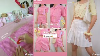 SEWING TUTORIAL 💞 TikTok Compilation [upl. by Zel]