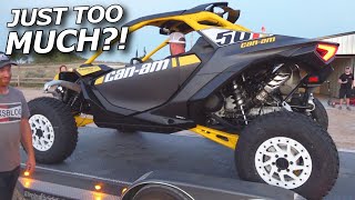 We bought a 2024 Can Am Maverick R IN DEPTH ride and review [upl. by Ilohcin]