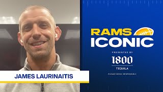 James Laurinaitis Reflects On His Epic Rams Career amp Becoming A Coach At Ohio State  Rams Iconic [upl. by Gausman]