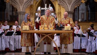 Choral Eucharist for The Fifth Sunday of Lent [upl. by Anecusa895]