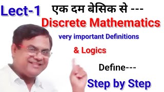 Discrete Mathematics  Introduction  Overview ampConcept of Set Theory [upl. by Ellocin580]