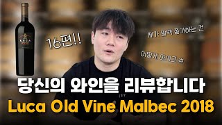 당와리16편 당신의 와인을 리뷰합니다 quot Luca Old Vine Malbec 2018 quot [upl. by Stetson]