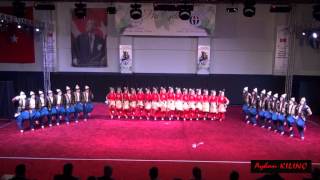 Gaziantep Üniversitesi Gaziantep  Üniversiteler Halk Oyunları Grup YarışmasıGaziantep2014 [upl. by Mayberry992]