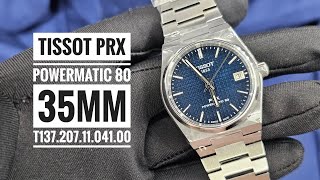 Tissot Prx Powermatic 80 35mm T1372071104100 [upl. by Aderf]