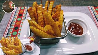 How to make the McDonalds Style Crispy French fries at Home  RamazanIftaar Recipe [upl. by Kcirtemed]