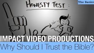 Why Should I Trust the Bible  IMPACT Whiteboard Video [upl. by Nerta125]