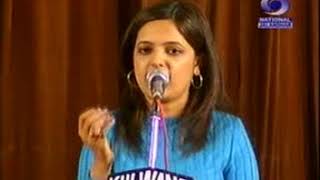 Sugandha Mishra Mimicry Performance in College [upl. by Evilo]