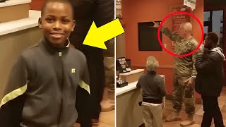 This Soldier Goes To Order Taco Bell Meal Stops Cold When He Hears 2 Black Boys Behind Him [upl. by Flanders676]