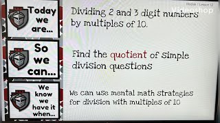 Module 1 Lesson 12 [upl. by Ynnaffit]