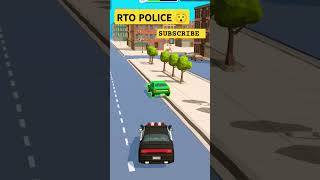 RTO POLICE OFFICER CACHVTHE CARviralvideo Trendingshorts1401 [upl. by Aniez187]