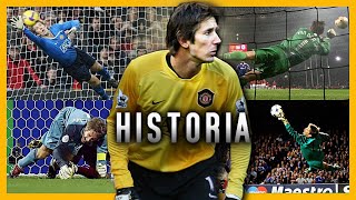 El VOLADOR Gigante de la Portería  VAN DER SAR HISTORIA [upl. by Emogene]