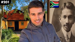 Living in Mahatma Gandhis House in South Africa [upl. by Ddahc]