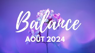 ♎️ BALANCE  AOÛT 2024 « Ne rien regrettez mais avancer  » Tarot Horoscope Guidance [upl. by Grosberg]