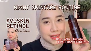 SKINCARE ROUTINE INDONESIA AVOSKIN RETINOL SERUM AMPOULE  REVIW AVOSKIN RETINOL  AVOSKIN avoskin [upl. by Charron]