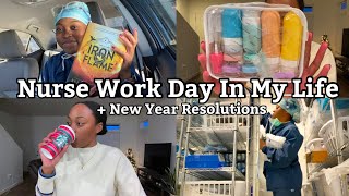 OR NURSE WORK DAY  NEW YEAR RESOLUTIONS CHAT  CURRENT READ [upl. by Sybyl785]