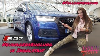 AUDI SQ7 Neuwagenabholung in Ingolstadt [upl. by Atiken]