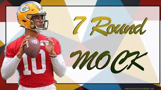 🏈 7 ROUND 2024 PACKERS MOCK DRAFT 10 [upl. by Imar246]