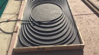 Solar pool heater home made under 100 [upl. by Enneirb]