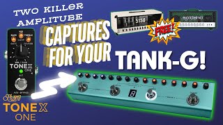 Your Tank G gets two of my favorites from Amplitube and ToneX One FREE DOWNLOADS [upl. by Atinyl]