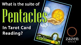 What is the Suite Of Pentacles Hindi  Significance in Tarot Card Reading [upl. by Ellehcyar19]