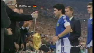 Fussball WM 1990  Deutschland vs Argentinien Finale [upl. by Ahsauqram401]